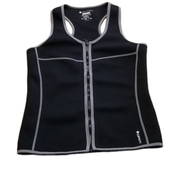 SaunaFX Women's Slimming Neoprene Sauna Vest Sz: Large - Picture 3 of 7